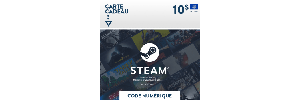 Click Solutions Carte Steam Prix Tunisie
